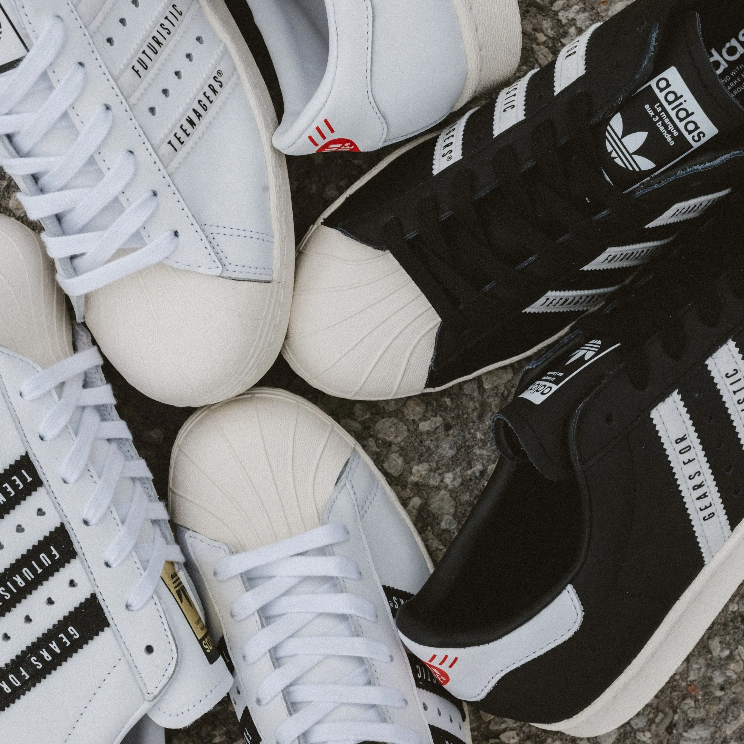 adidas Originals by Human Made Superstar 80s / White