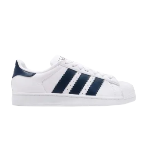 Adidas Superstar 'Collegiate Navy' sneakers, white