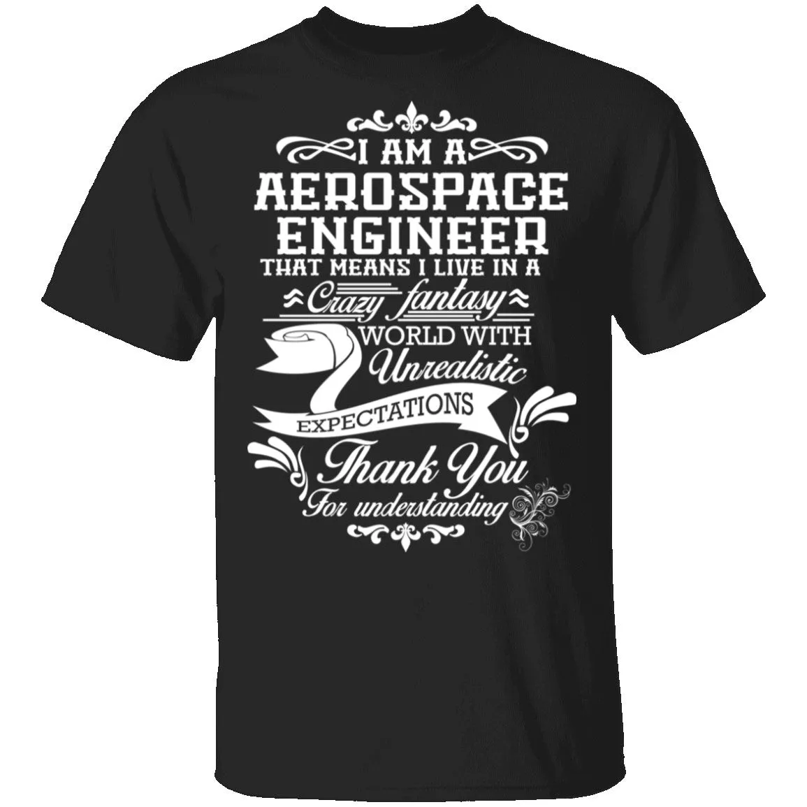 Aerospace Engineer Fantasy World T-Shirt