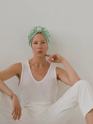 ALISON TURBAN - MINT GREEN