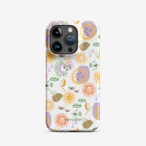 Aurora Sun and Moon iPhone Case