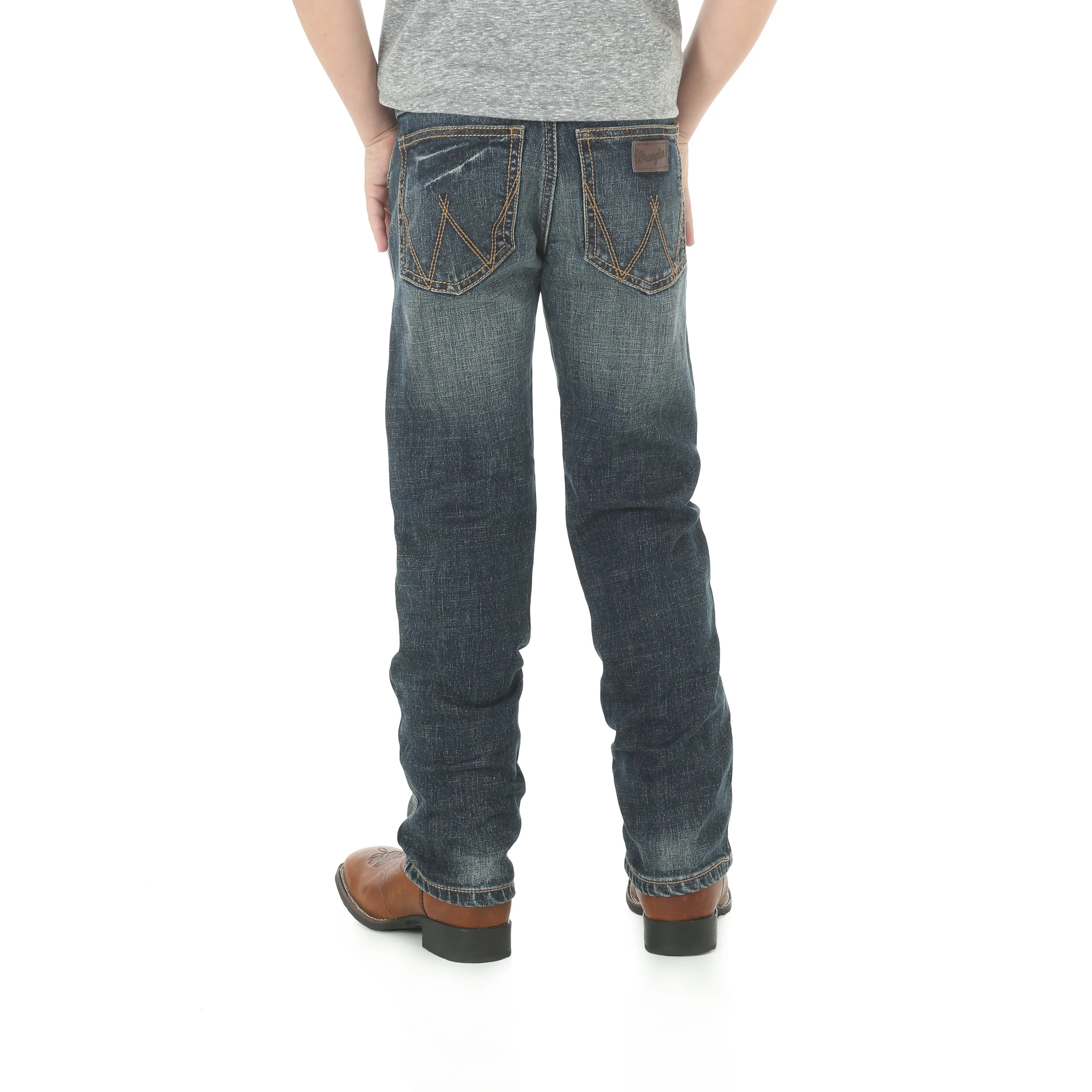 Boy's Wrangler Retro Slim Straight Jean #88JWZBZ (1T-7)