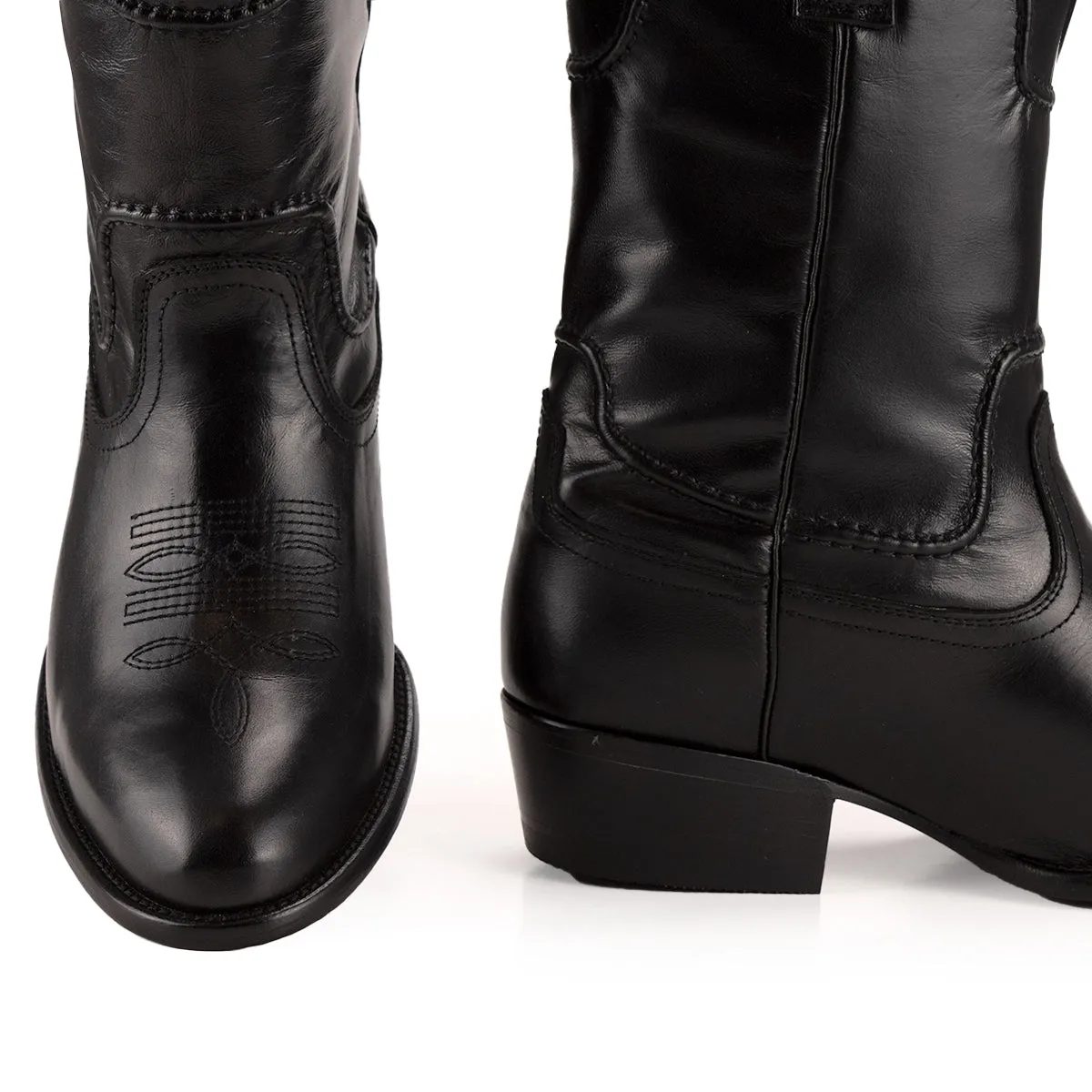 Brunello's The Walker Boot in Black