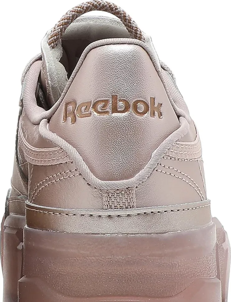 Cardi b x wmns club c 'rose gold' Reebok sneakers, gold