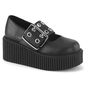 Demonia CREEPER-230 | Black Vegan Leather Creepers