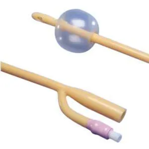 Dover 2-Way Silicone-Elastomer Foley Catheter 20 Fr 5 cc