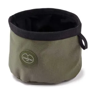 LE CHAMEAU Portable Dog Bowl - Iconic Green