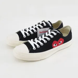 【PLAY COMME des GARCONS】<br>PLAY CONVERSE CHUCK TAYLOR (BLACK)<br>AZ-K114-001