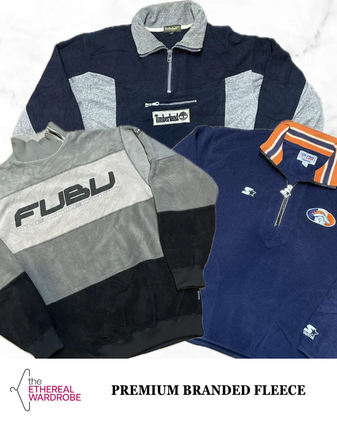 Premium Brands Fleece including Fubu, Oakley, ACG, Polo RL and other brands 38pcs