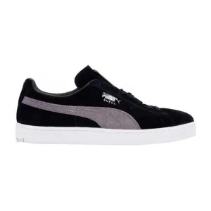 Puma SUEDE CLASSIC  Men’s - BLACK-STEEL GRAY-PUMA SILVER