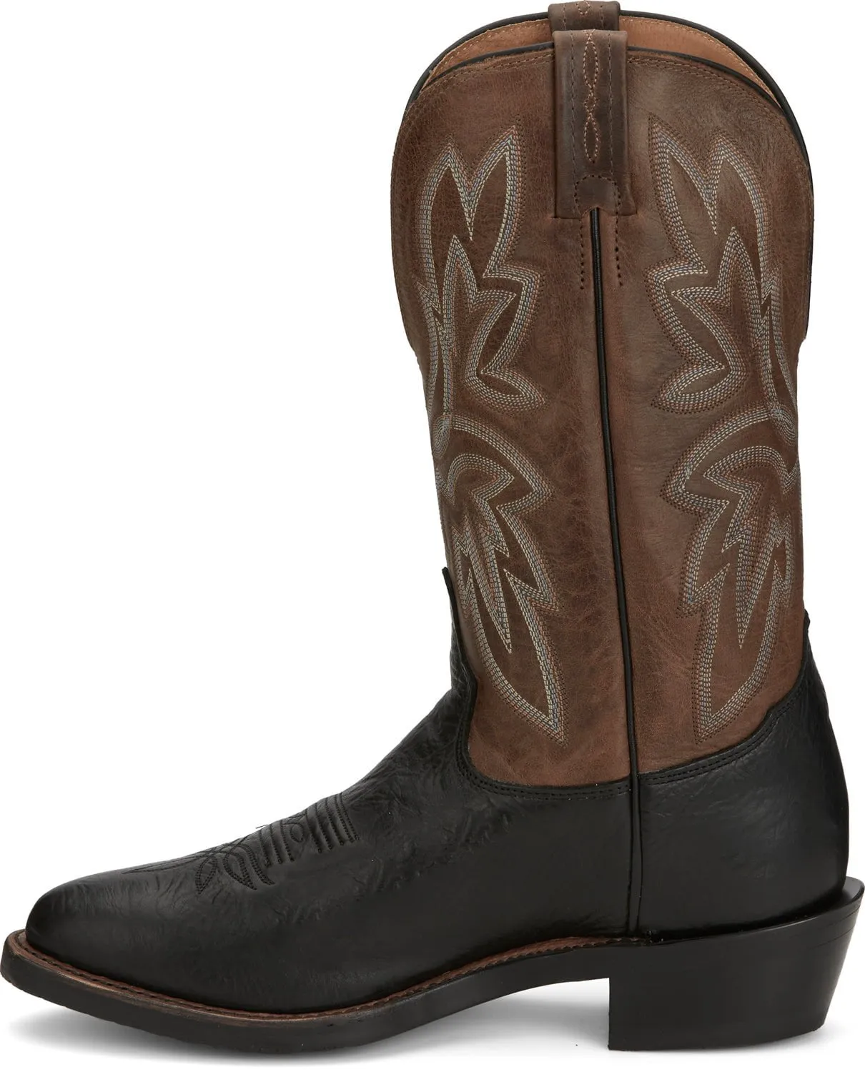 Tony Lama Mens Fernando Black Cowhide Cowboy Boots